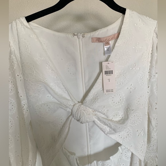Anthropologie Hutch White Eyelet Dress - Picture 5 of 7